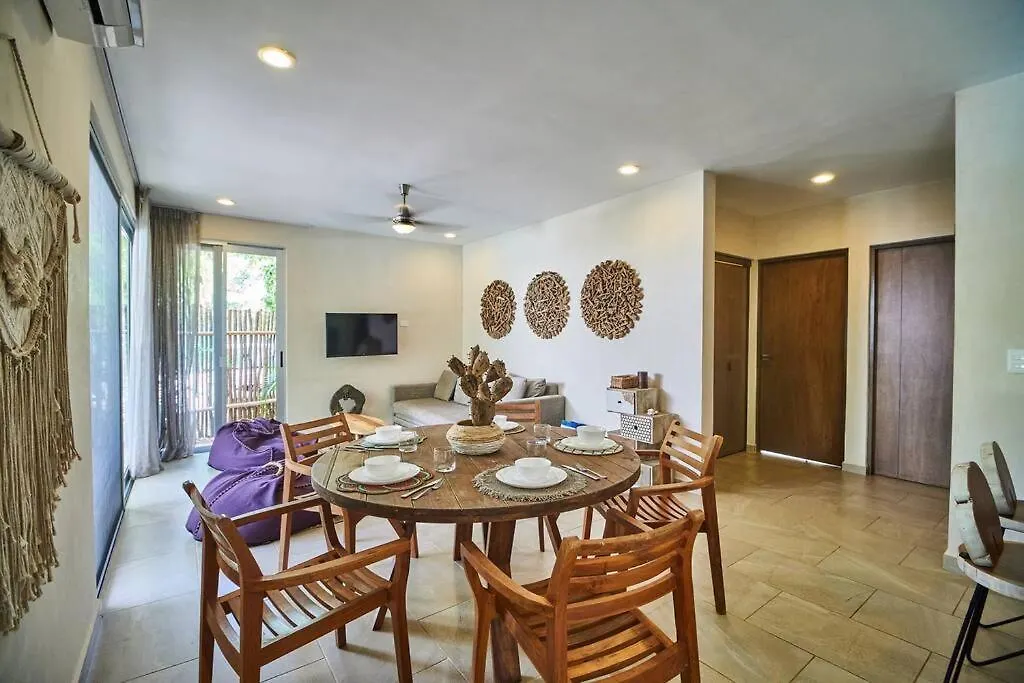 Carmela 101 Comfy&Cozy 2Br Apt With Best Location Tulum 0*,  Mexico