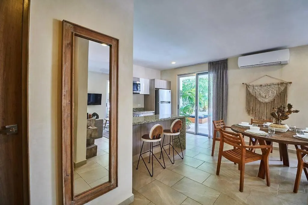 Carmela 101 Comfy&Cozy 2Br Apt With Best Location Tulum 0*,