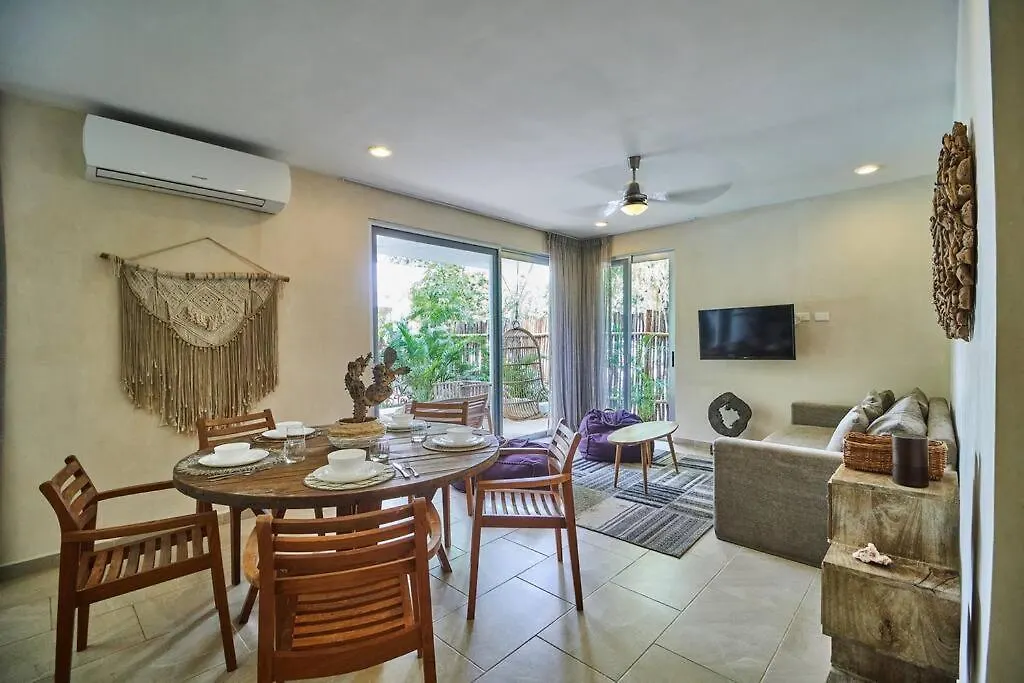 Carmela 101 Comfy&Cozy 2Br Apt With Best Location Tulum Apartament